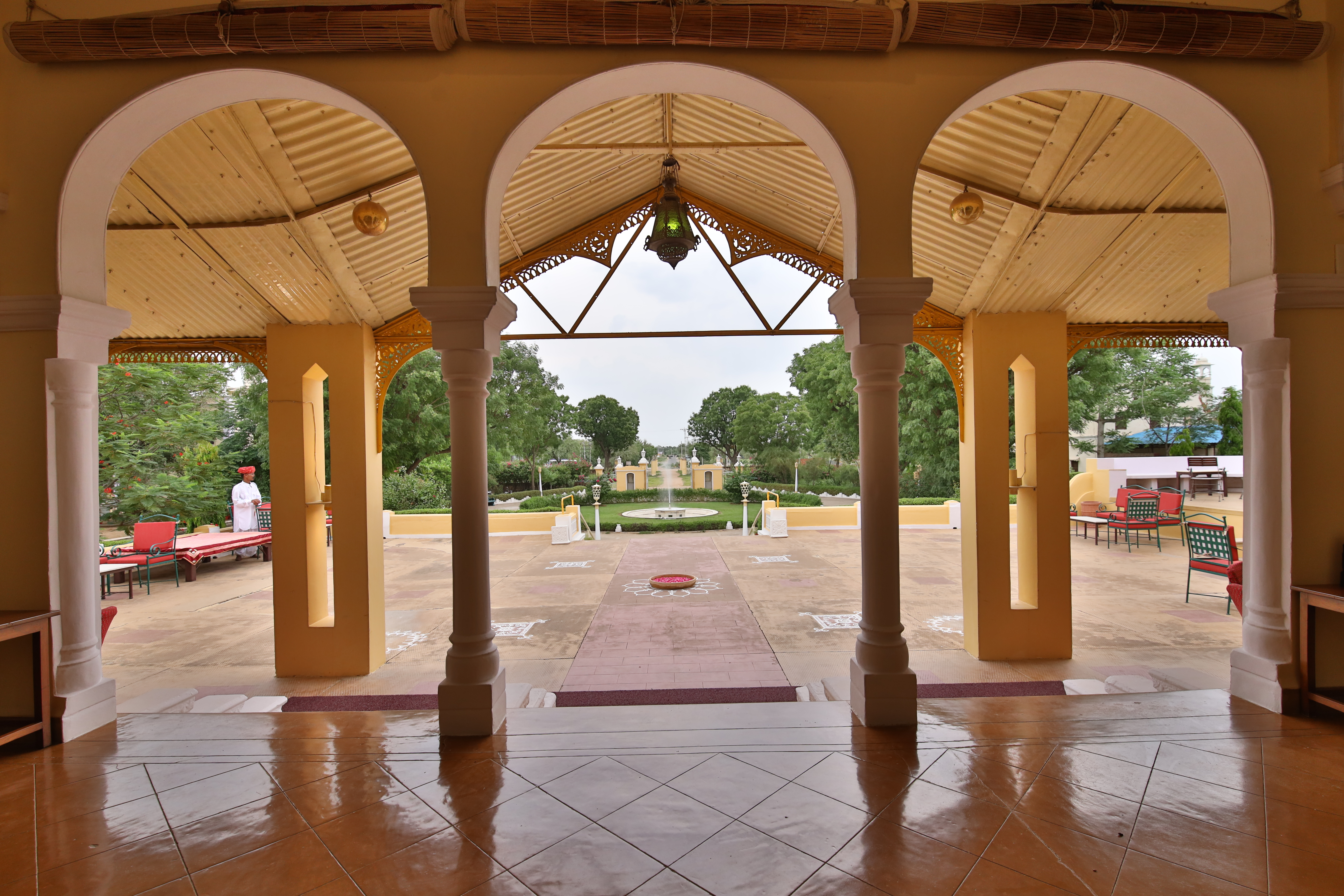Roop Niwas Kothi Courtyard